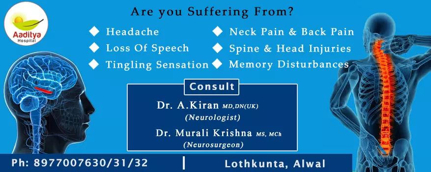 Aaditya_hospita's tweet image. From #Stroke_Care to #Spinal_Surgery,
we&apos;re your experts in Complete #Neurologic_Care.
Book an Appointment 
Call: 8977007630 / 31 / 32
#Care #Concern #Commitment
#Aaditya_Hospital