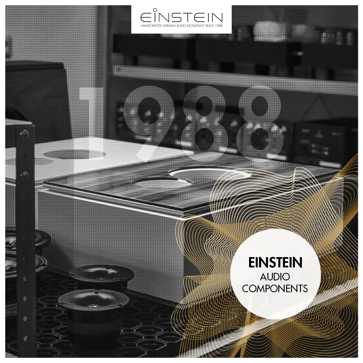 EinsteinAudio's tweet image. We are an audio #manufactory because we make what we love our-selves. High-end #audio components of the highest quality. And this since 1988.