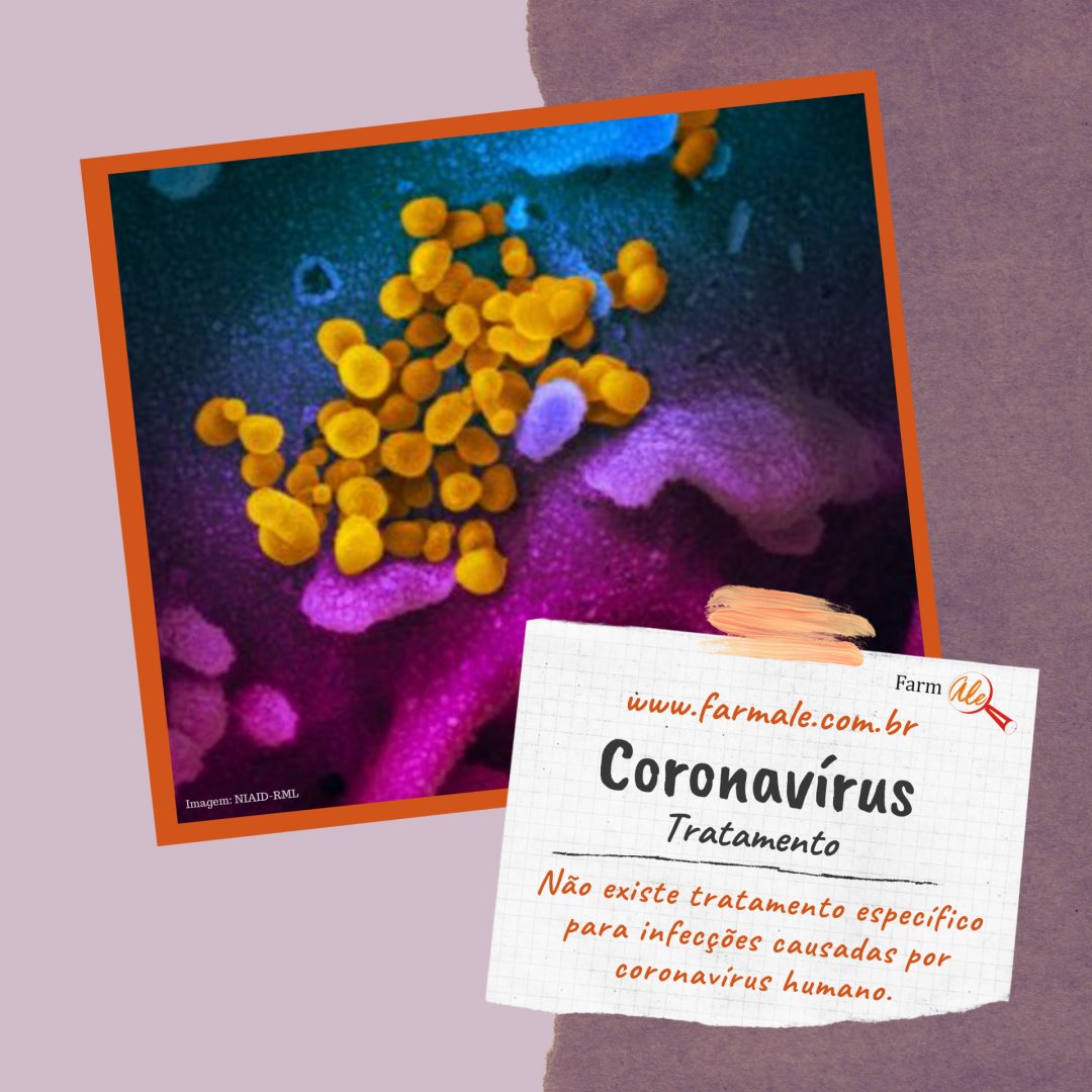 Farmale's tweet photo. Não existe tratamento específico para infecções causadas por coronavírus humano.
https://t.co/JXI98tN3Hj
#farmaleachousaude #BlogOficialALEMDII #coronavirus #covid19 https://t.co/iOcwO5VJtD