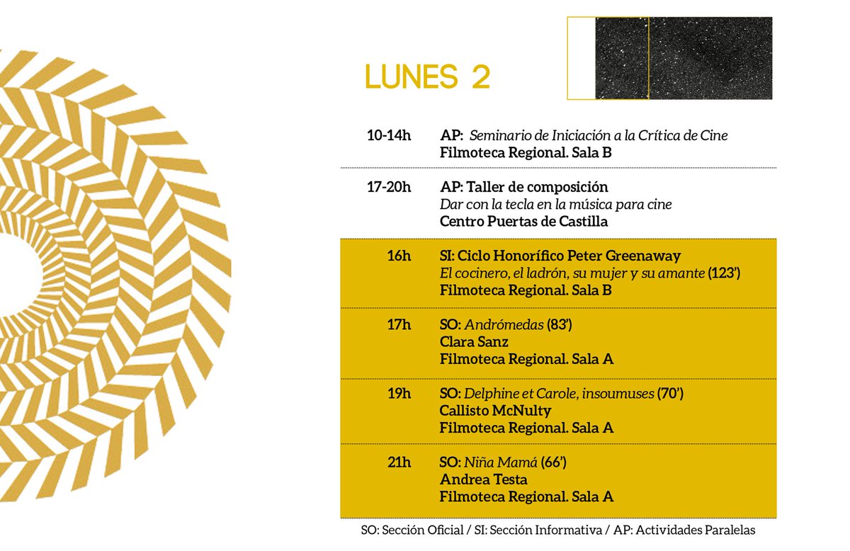 festivalibaff's tweet photo. ¡Aquí tenéis la programación para hoy! Podéis ampliar la info del Festival a través de nuestras redes sociales o en nuestra web https://t.co/JoL4LDb36Q
#IBAFFXI #FestivalIBAFF #festivaldecine #murciasemueve #murciadecine #educarconcine https://t.co/jAUZdsv0P5