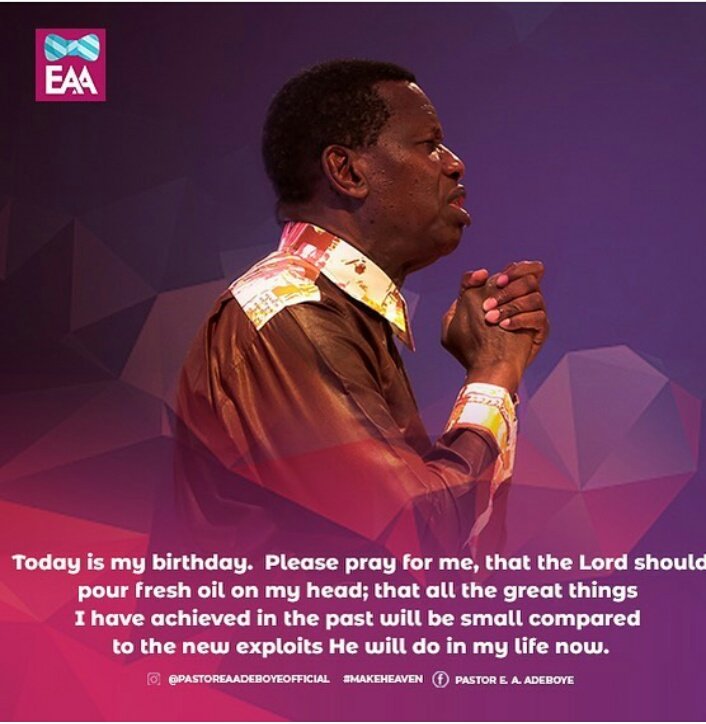 RCCGTheBROOKYC's tweet image. Happy Birthday, Daddy G.O.
The entire BROOK Family, Ishaga celebrates with you on this auspicious occasion. 
THE BROOK CARES! 
#HappyBirthday #MarchCelebrant #GreaterGlory #RCCGTHEBROOKYC