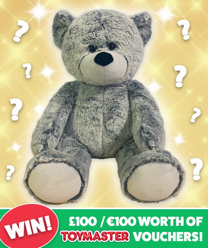 ToymasterLtd's tweet photo. 🐻COMPETITION TIME🐻

We need a name for this cute teddy bear!

To enter: RT with which name you would choose for the bear to be in with a chance of winning £100/€100 worth of Toymaster vouchers to spend in-store!

Competition closes 2pm Friday 6th Mar.
UK &amp; ROI only.T&amp;Cs apply. https://t.co/uXkFr7X7LX