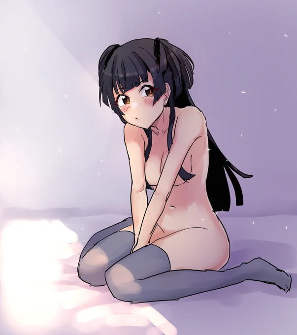 「こっち見ないでよ」 