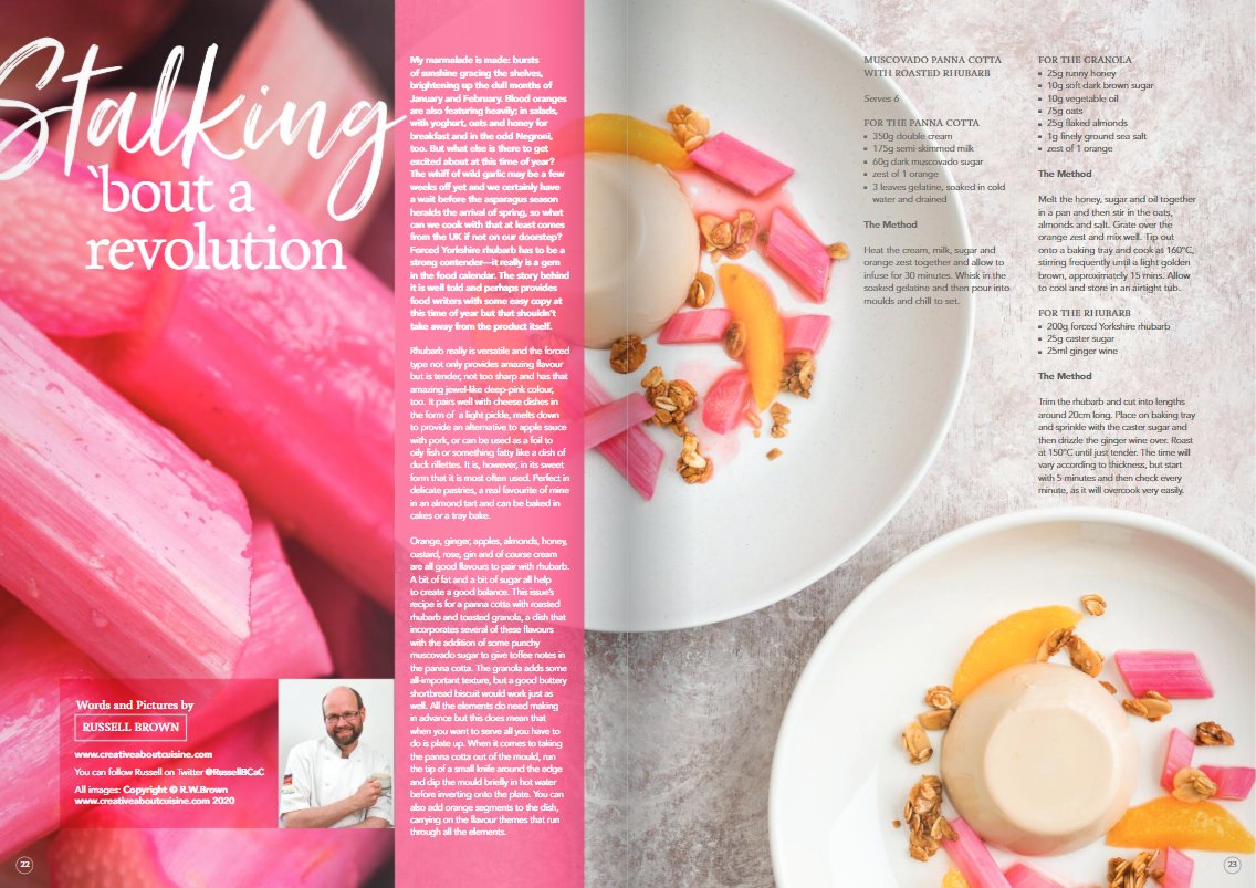 Brighten up your day with this delicious rhubarb #recipe from <a href="/RussellBCaC/">CreativeaboutCuisine</a>: en.calameo.com/read/004364226…

Find this and more in the latest issue of <a href="/JustAboutDorset/">Just About Dorset</a> 

#dorset #seasonaleating #eattheseasons