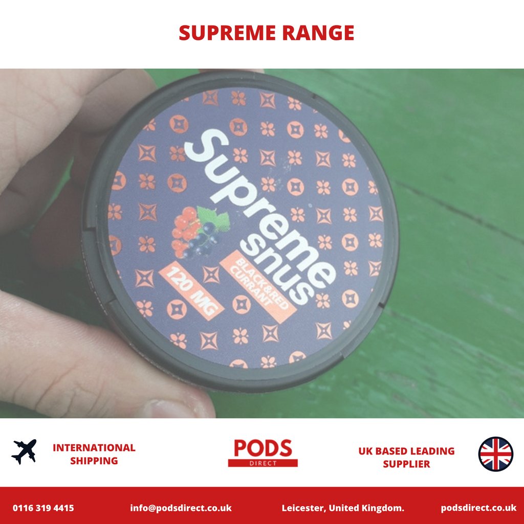 PodsDirect's tweet image. Supreme Snus! Have you tried this flavour yet? 

👉 Head over to our website to try yours today!

📎 podsdirect.co.uk

🌊 #lyft #siberia #snus #odens #killa