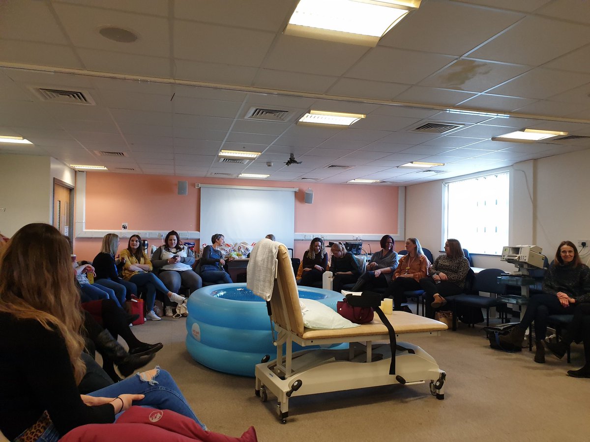 DerbyBOTB's tweet photo. #BOTBwaterbirth We have a packed room. Lovely to see so much interest in #waterbirth 💜 #UHDBmaternity #teamUHDB https://t.co/sPiMHfYdQS