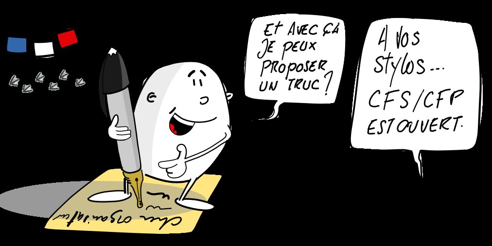 Le #CFP (Call for Papers) #CFS (Call for Speakers) de la #conference @AgileFrance est ouvert !
cfp.conf.agile-france.org
Vous n'êtes pas sûrs de votre sujet ? Nous pouvons vous accompagner !