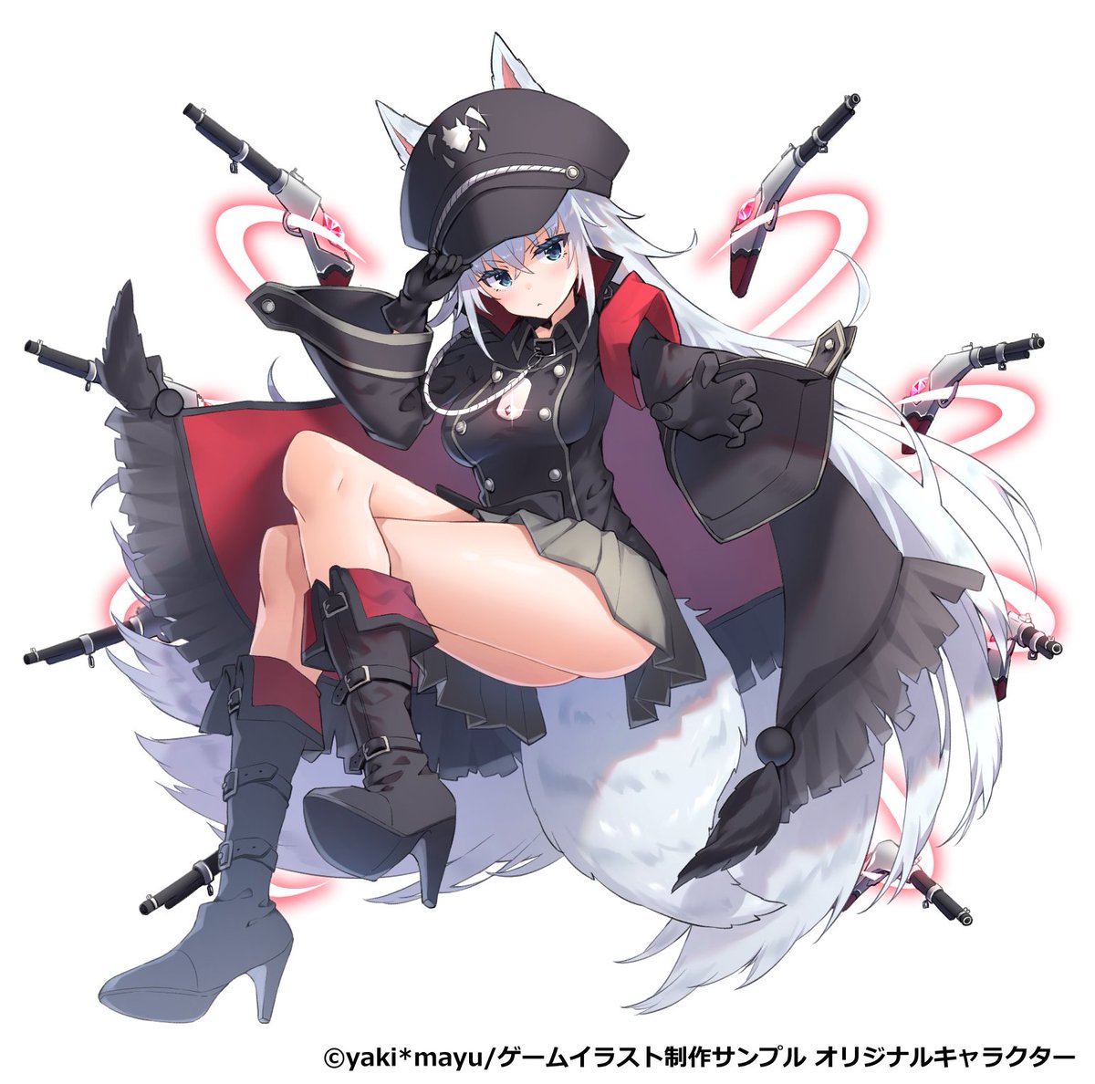 「【ご報告】
この度、会社を退職しフリーのイラストレーターとして活動することにいた」|yaki*mayu / 焼まゆるのイラスト
