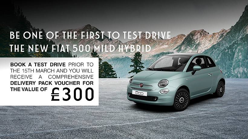 NorthgateGrp's tweet photo. 🚘 Test drive the new #Fiat500Hybrid! 🚘

Be one of the first to test drive the new 500 Hybrid before 15th March and receive a Delivery Pack worth £300 when you place your order before 31st March!

Discover more now - https://t.co/7w9Q8jvW7y ⬅ #Canterbury https://t.co/40jIkCd7YV
