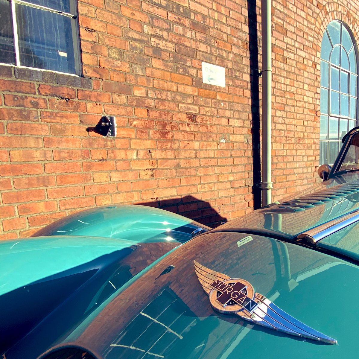 morganmotor's tweet photo. Aaaaaaaand, home! #GenevaToMalvern is complete ✅ thanks for all the nice messages from people, we’ve enjoyed taking you with us on the road trip 🙌 https://t.co/0skNbsSEz3