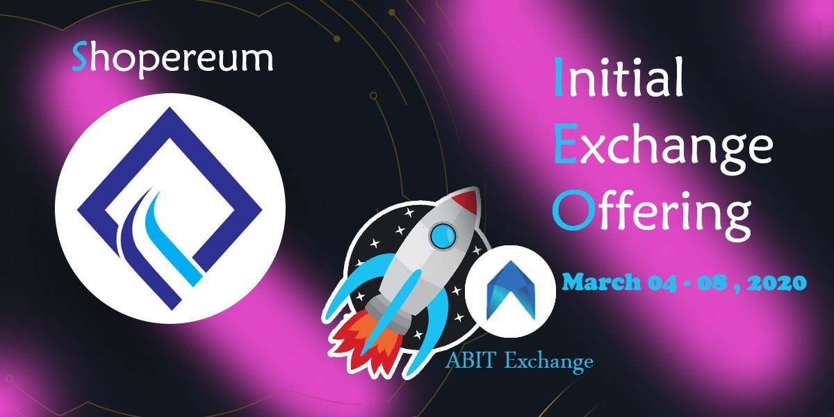 shopereum's tweet photo. 🎀 New IEO of XSHOP is available in https://t.co/hlmTdrYjLQ exchange Mar 4, 2020
🎀 and listed in March 9, 2020. https://t.co/JcNPC7XMiE
