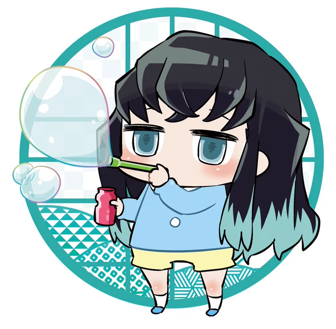 幼稚園生になった時透無一郎くんです。 