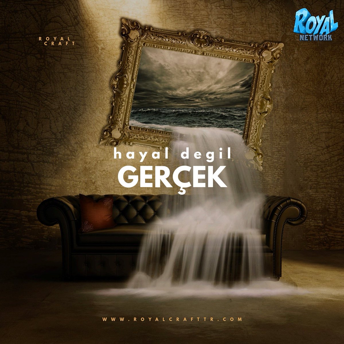 RoyalCraftTR's tweet photo. Hayallerinizi gerçeğe dökelim! ROYAL CRAFT oyunculara en iyi makinelerde gerçek sunucu deneyimi sunar, lagsız donmadan oyun oynamanın vazgeçilmez adresi Royal Craft her gün yenilikleri ve daha sağlam altyapı,makine ve teknolojisi ile sizler için var! 
#minecraft #minecrafttürkiye https://t.co/zwvfTxg1Cn