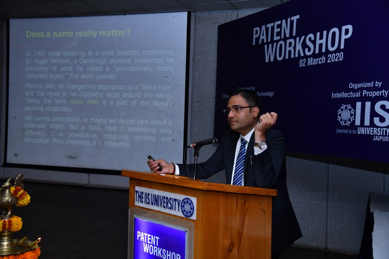 IISUniversity's tweet photo. Patent Workshop https://t.co/6UtqbDYpoV