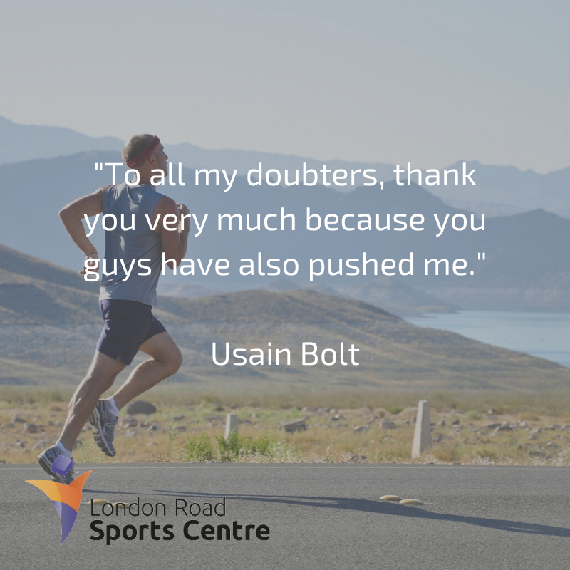 Keep motivated, keep going, don't give up 👍

#LondonRoadSportsCentre #MondayMotivation #KeepMotivated