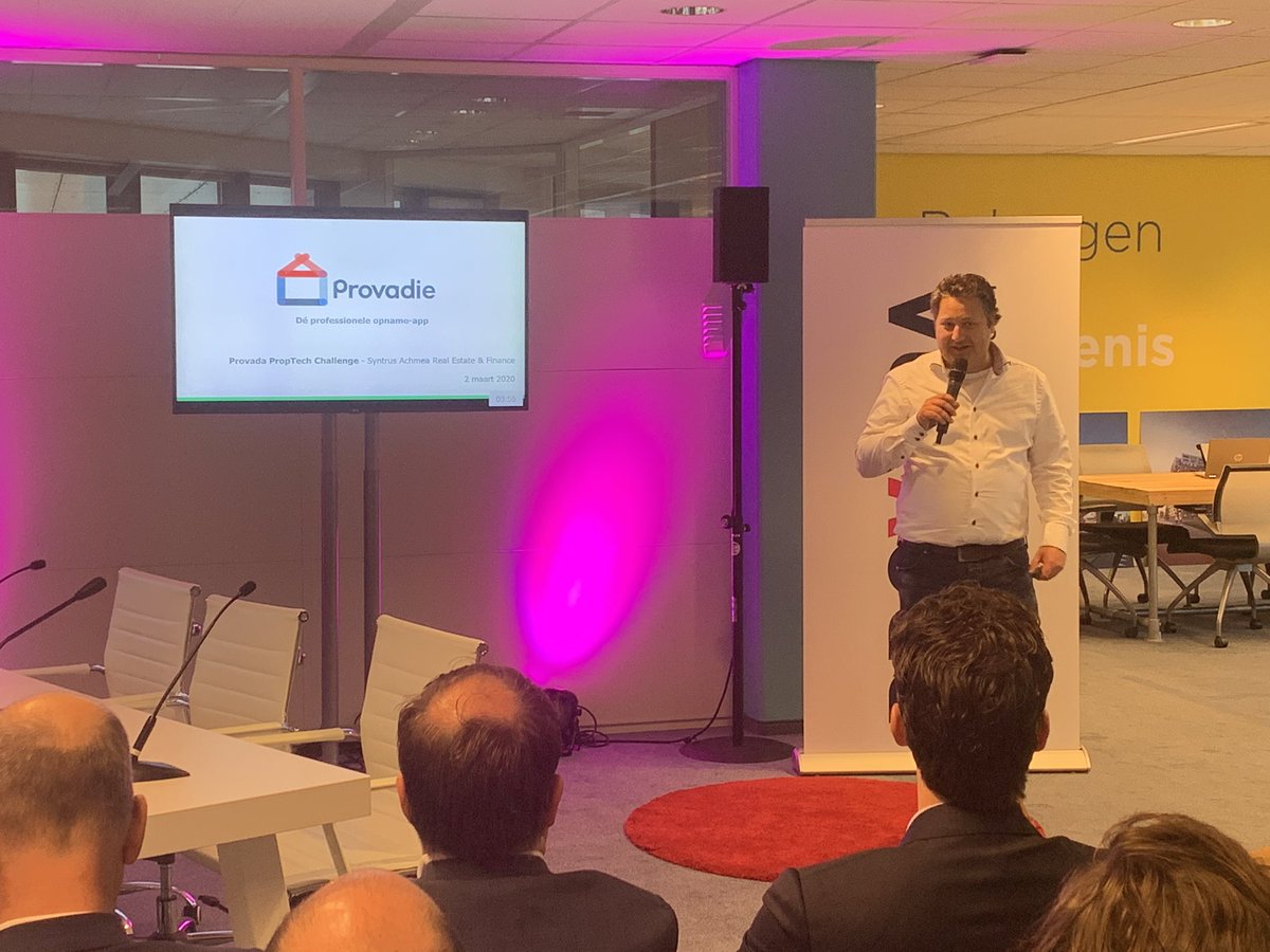 Frederike Lengers (@fmlengers) on Twitter photo De eerste serie pitches op de stip voor een plekje op <a href="/PROVADAre/">PROVADA</a> zijn veelbelovend. #PropTech Challenge ProvadaFuture De eerste serie pitches op de stip voor een plekje op <a href="/PROVADAre/">PROVADA</a> zijn veelbelovend. #PropTech Challenge ProvadaFuture