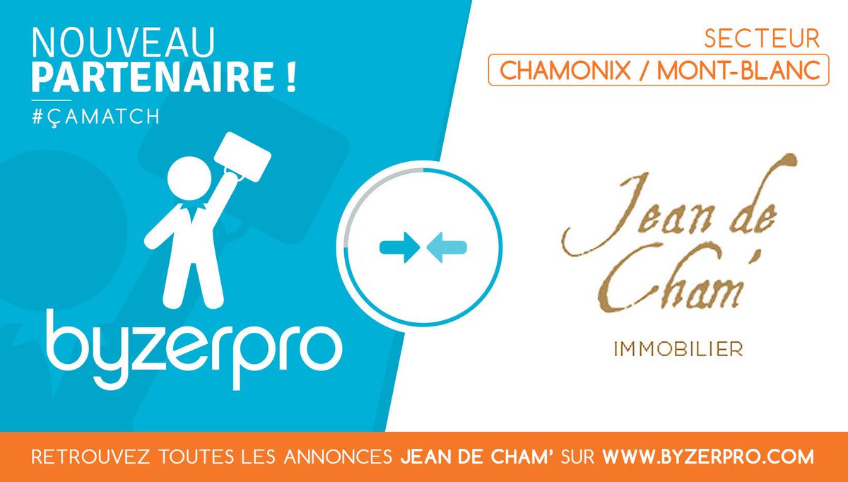 [PARTENAIRE] Vous recherchez un bien d’exception sur le secteur Chamonix Mont-Blanc. Faites confiance à notre partenaire Jean de Cham' spécialiste de l'immobilier de prestige sur Chamonix. Retrouvez toutes les annonces de l'agence sur la plateforme Byzerpro.com !