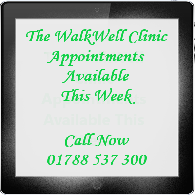WalkwellClinic's tweet photo. 🤩🤩APPOINTMENTS AVAILABLE WITH THE WALKWELL CLINIC🤩🤩:
BOOK NOW TO AVOID DISAPPOINTMENT!!!!!
#walkwellclinic #podiatry #PodiatryRugby #WalkWell #chiropody #rugbytowncentre https://t.co/C5w4Lto5Jb