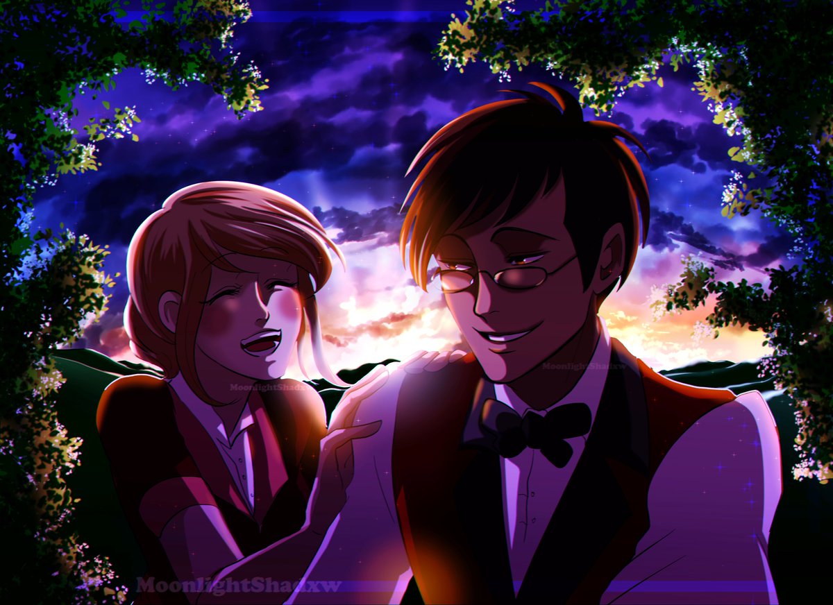 Moonlightshadxw's tweet photo. since it's charlastor week and I missed day one... thought I'd join with day two with the Human AU :3 let me know what you think!

#charlastorweek2020 #Charlastor #Charlastorweek #alastorandcharlie #alastorhazbinhotel https://t.co/SjMjjgIxhE