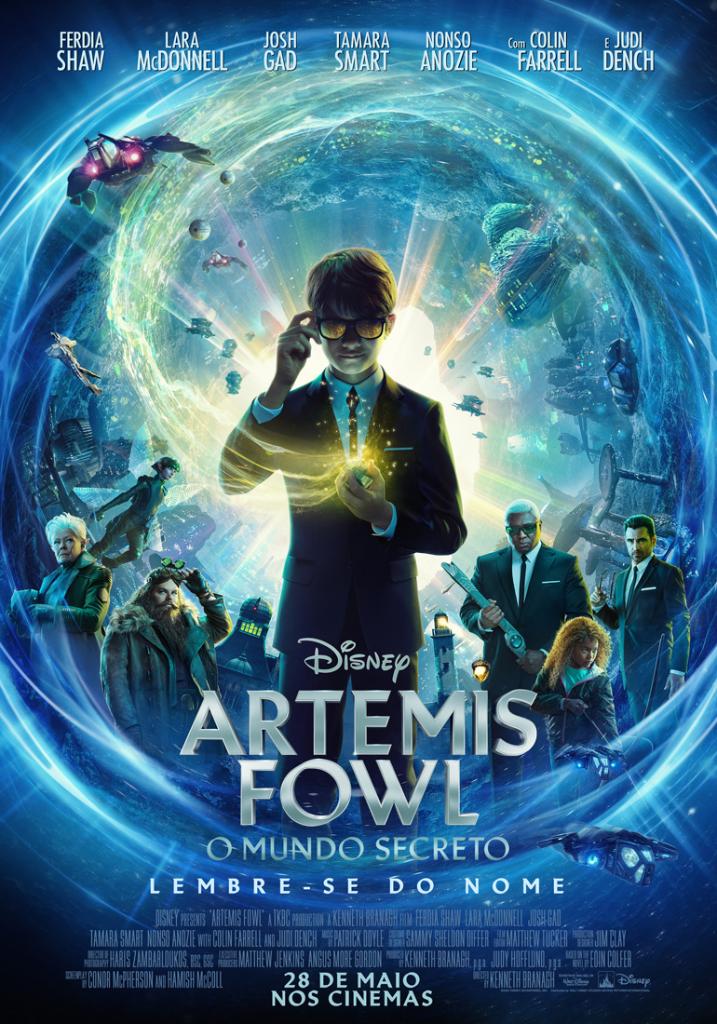 Artemis Fowl: O Mundo Secreto  Autor dos livros e diretor falam sobre a  adaptação em novo vídeo - Cinema com Rapadura