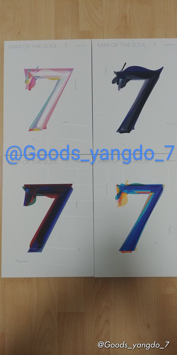 Goods_yangdo_7's tweet photo. 맵 오브 더 소울 7 양도
앨범 1세트 (앨범4종 (포카, QR코드 제외) + 포스터(2종랜덤)
택포 2.5
#앨범양도 #맵오브더소울7양도 #MapOfTheSoul7양도 #맵솔양도 #맵��앨범양도 #맵솔7양도 #맵솔7앨범양도 #방탄양도 #방탄앨범양도 #방탄굿즈양도 https://t.co/J9d8lNyxQD