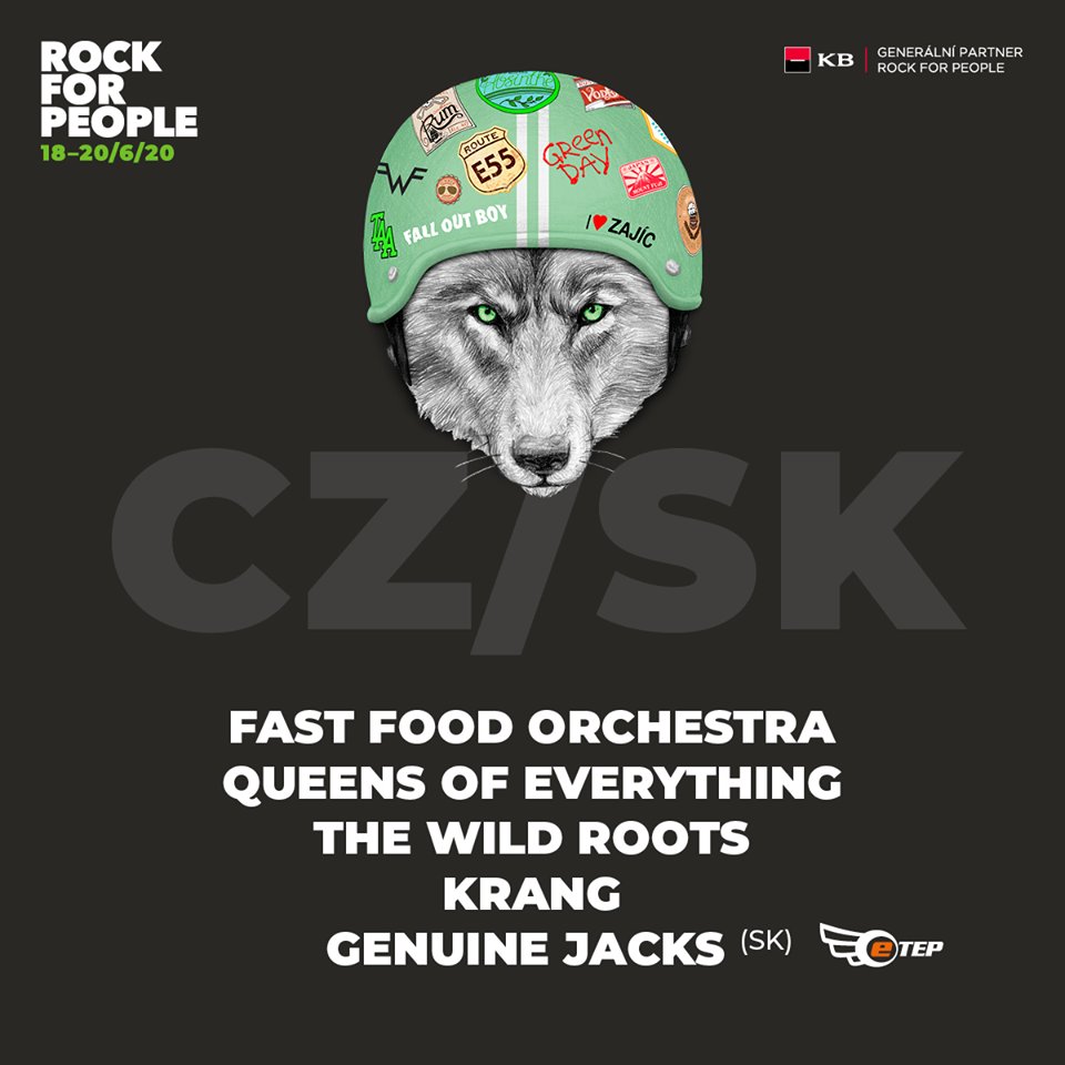 W zeszłym tygodniu do składu #rfp2020 dołączyli:

From Our Hands, Glad For Today, SEVERALS, Brando's Eyes, Fall From Everest, Fast Food Orchestra, Queens of Everything, The Wild Roots, KRANG, Genuine Jacks, The Atavists, Dirty Blondes i wielu innych!

rockforpeople.pl