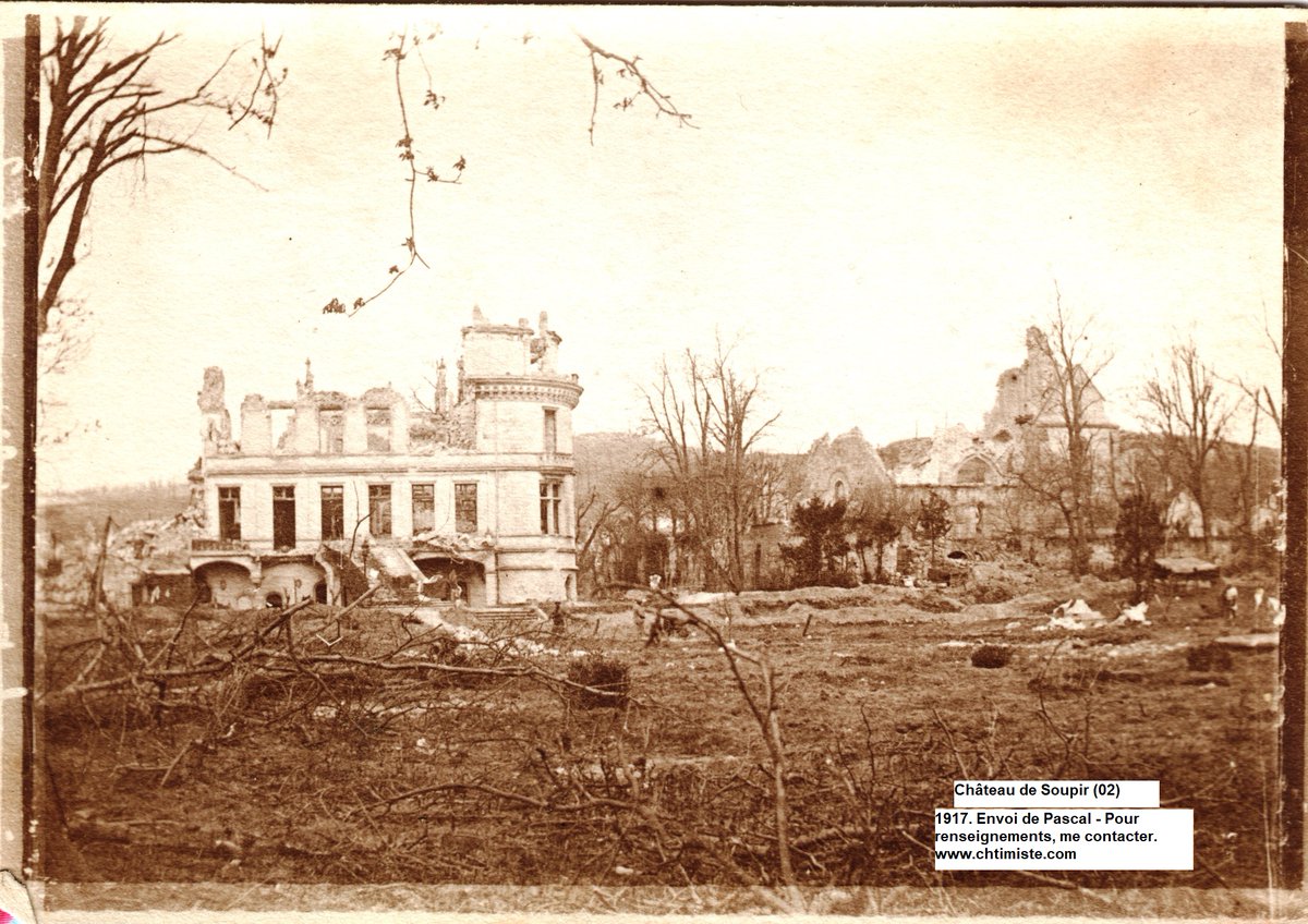 Le_Chtimiste's tweet photo. JACQUELIN William a pris quelques cliché de l'Aisne en 1917 - Il était au 32e RAC, puis 225e RAC - Merci à Pascal - #Chtimiste #artillerie19141918 #32eRAC #225eRAC  #Soupir https://t.co/QjLYnRg5Tg