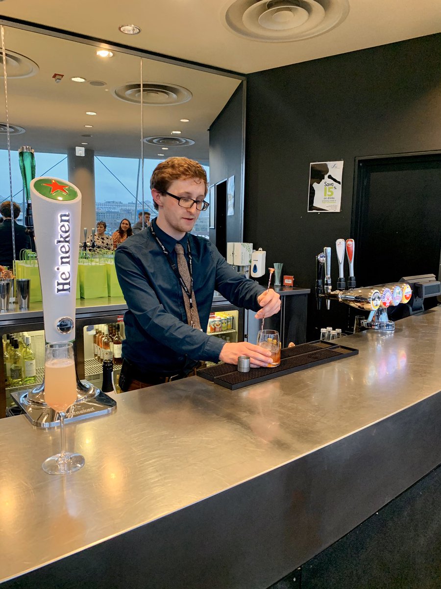 MeetOnTyne's tweet photo. We had the pleasure of hosting some of our #ConferenceAmbassadors at the beautiful Sage Gateshead last week to say thank you for the amazing contribution they make. We had a backstage tour and exclusive access to a @RNSinfonia rehearsal, followed by cocktail making! #eventprofs https://t.co/Jgz25i8xQ2