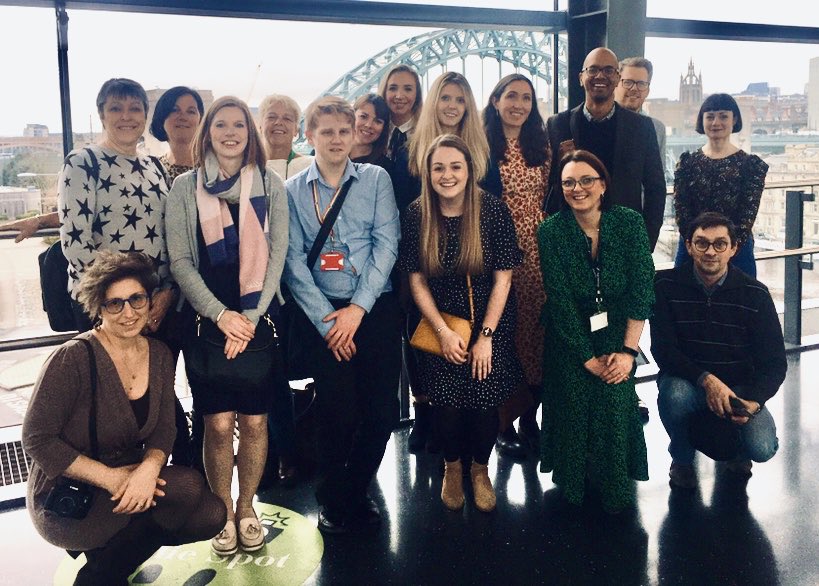 MeetOnTyne's tweet photo. We had the pleasure of hosting some of our #ConferenceAmbassadors at the beautiful Sage Gateshead last week to say thank you for the amazing contribution they make. We had a backstage tour and exclusive access to a @RNSinfonia rehearsal, followed by cocktail making! #eventprofs https://t.co/Jgz25i8xQ2