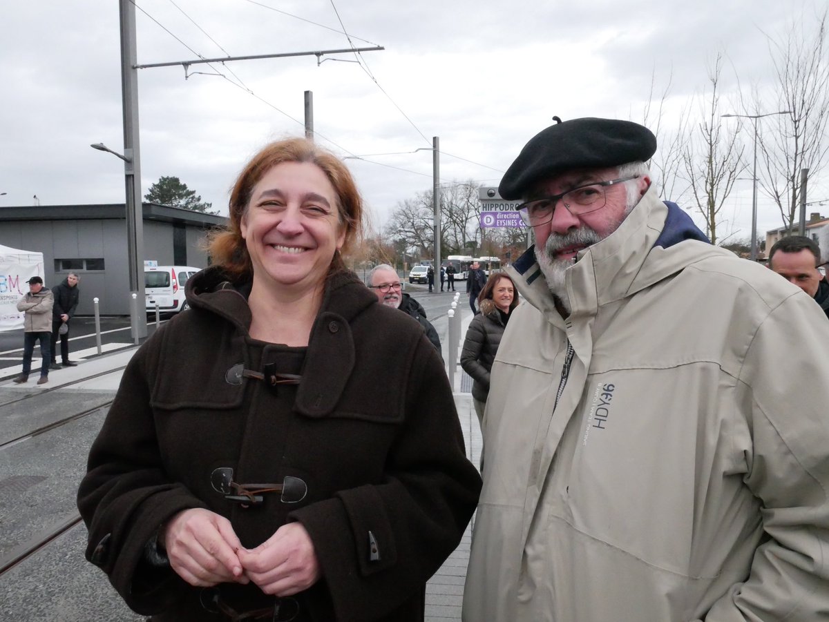 CBOST2020's tweet photo. L’équipe d’#Eysinesdurablement était bien sûr présente à l’inauguration de la ligne D du tramway ce samedi 29 février à #Eysines.

Quelques photos 📸 

#CBOST2020 https://t.co/BlHNLU97RT