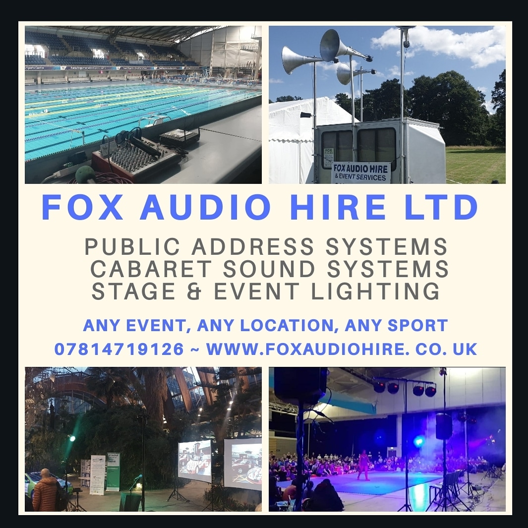 Fox Audio Hire & Events tweet media