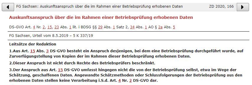 winfriedveil's tweet photo. #GDPRjurisdiction
Angewandte Schätzmethoden oder Schlussfolgerungen der Betriebsprüfung aus den erhobenen Daten stellen keine Verarbeitung iSd Art. 4 Nr. 2 #DSGVO dar.
#InferredData #DerivedData https://t.co/TGkiq11F5b