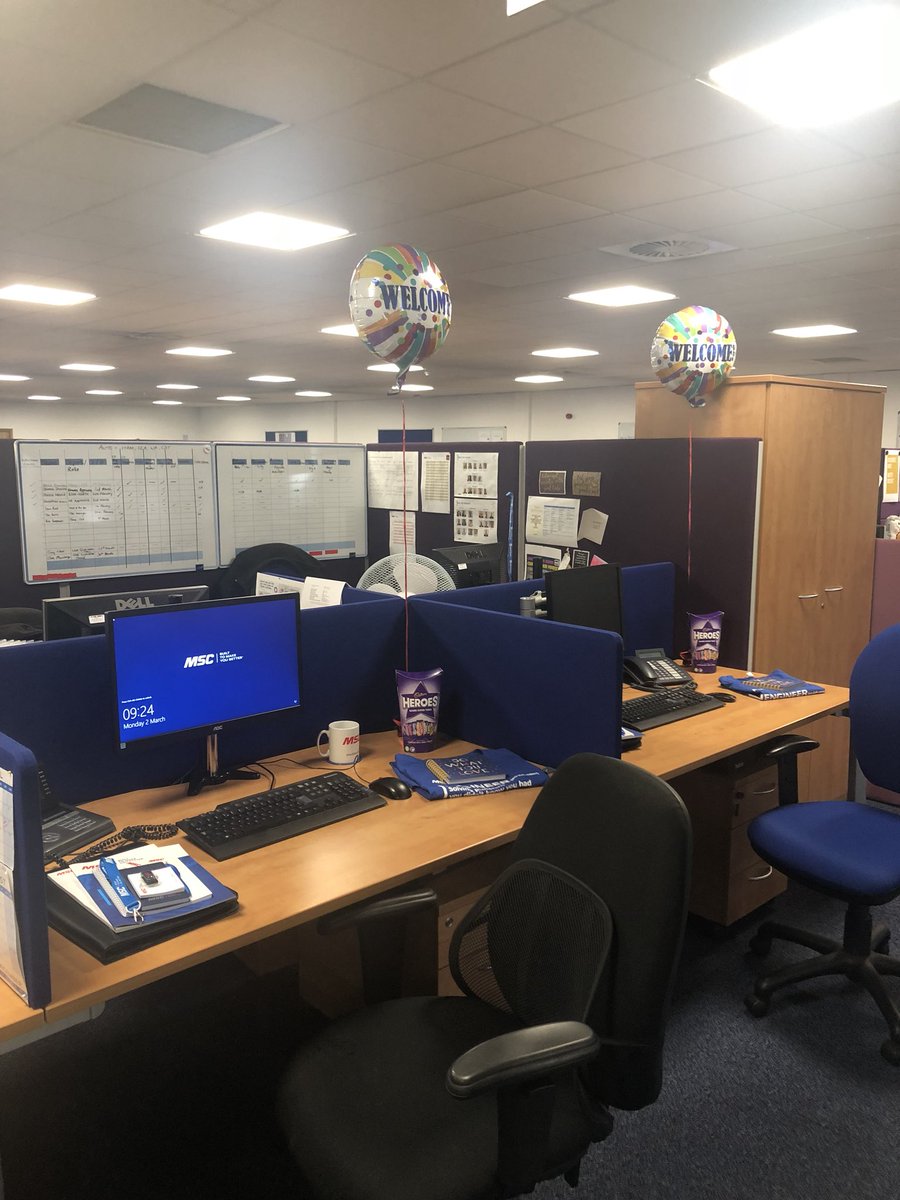 MSC_UK_Careers's tweet photo. So excited to be welcoming our 2 new apprentices into @MSCIndSupply today #teammsc #ourpeoplepurstrengthourdifference #apprenticeships #nextgeneration https://t.co/OUed4ozNRh