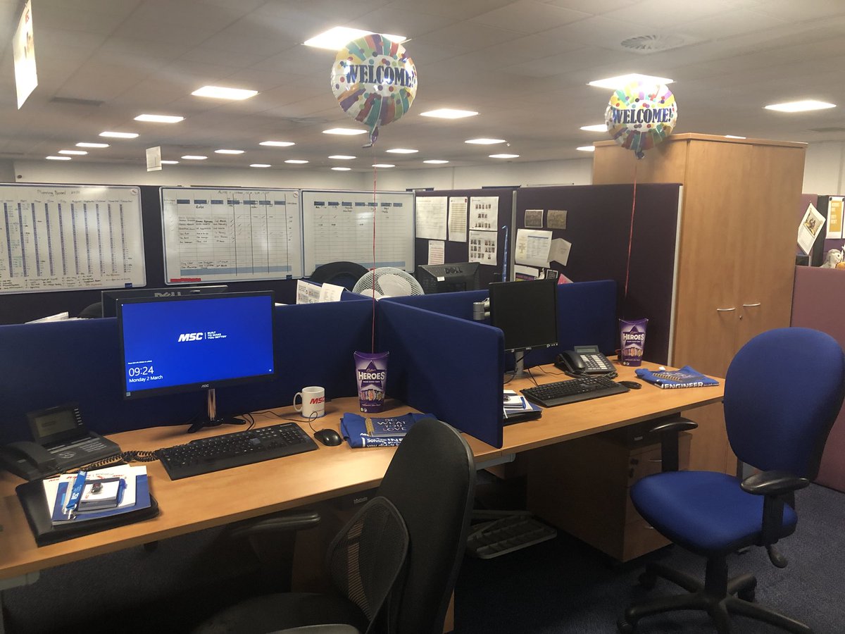 MSC_UK_Careers's tweet photo. So excited to be welcoming our 2 new apprentices into @MSCIndSupply today #teammsc #ourpeoplepurstrengthourdifference #apprenticeships #nextgeneration https://t.co/OUed4ozNRh