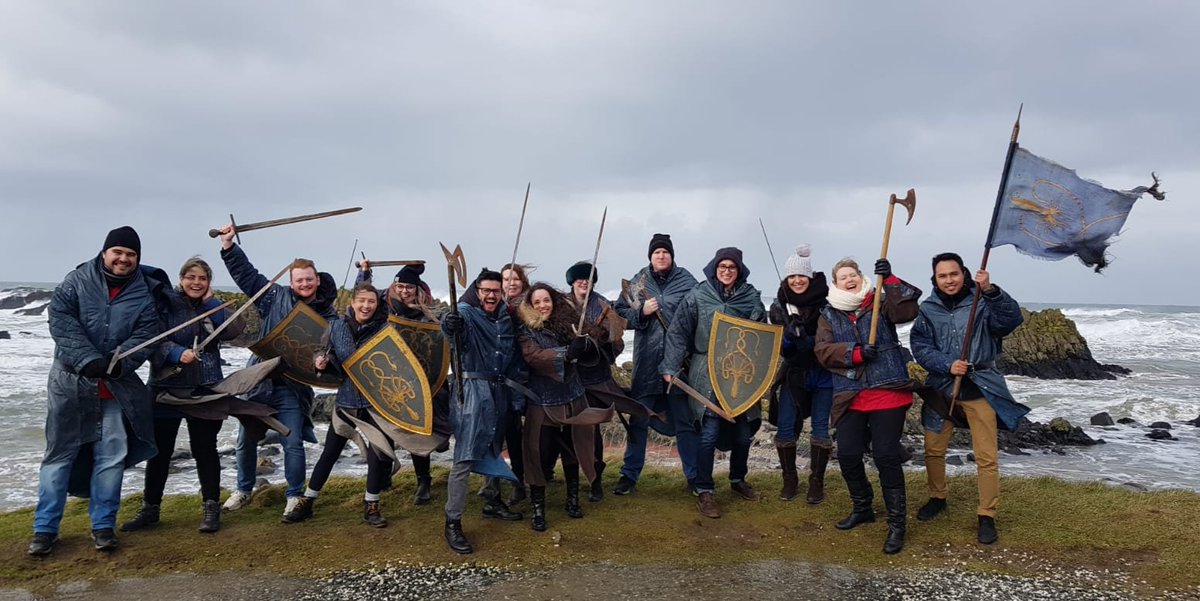 Brian's Iron Islands &amp; Rope Bridge Tour March 1st. #GameofThrones #filmlocations #tour #causewaycoastalroute #daytrippin #belfast #NorthernIreland #theRealWesteros #GoTTerritory #HouseGreyjoy #PykeIsland #whatisdeadmayneverdie #firstdayofspring #stormyseas
