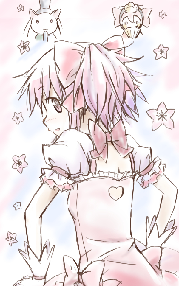 過去絵。以前に3月3日にちなんで描いたもの。 