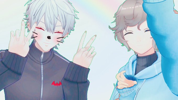 写真の加工アプリで遊んでた 