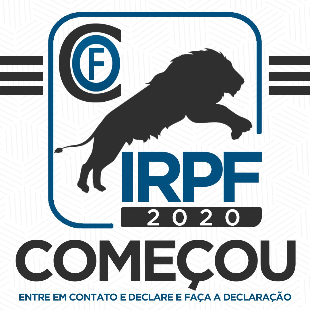OFContabil's tweet image. COMEÇOU A DECLARAÇÃO DO IMPOSTO DE RENDA 2020 #IRPF #IRPF2020 #ImpostoDeRenda #Leão2020 #Leão #ofcontabil #contabilidade #contabilidadedigital