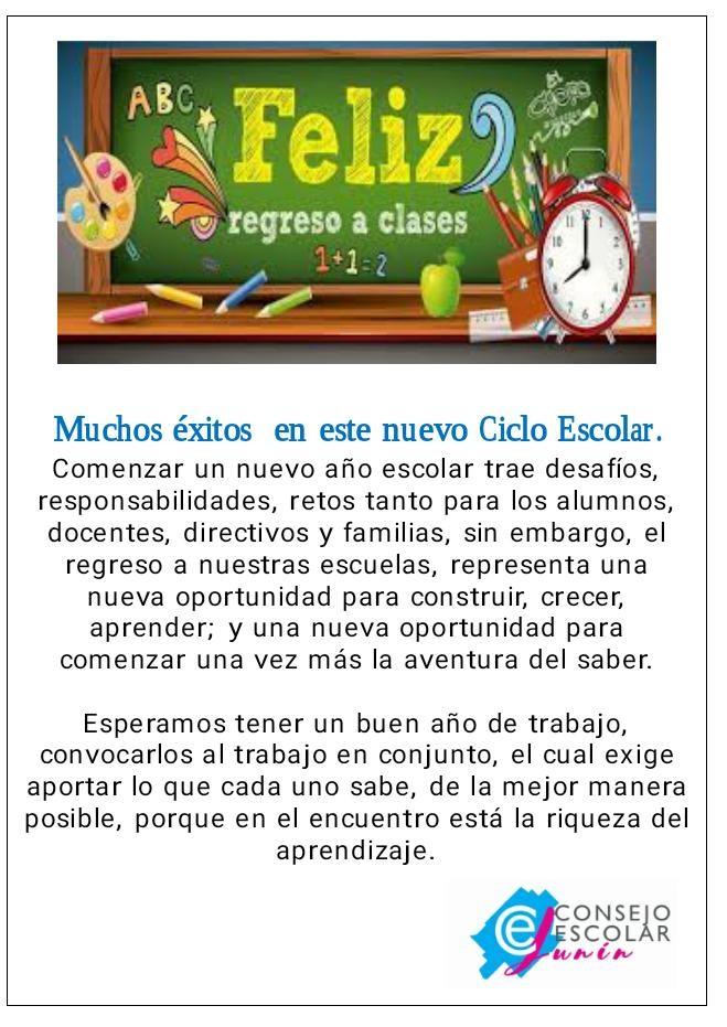 ce_junin's tweet photo. ¡Buen comienzo de ciclo escolar! 🏫📚✏️ https://t.co/B1WofXye3J