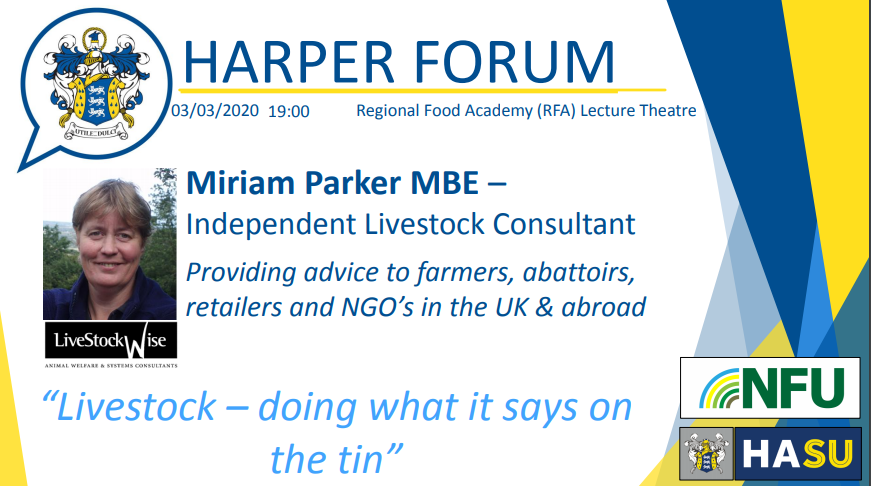 harperforum's tweet photo. This week at the Harper Forum: Miriam Parker

7pm in the RFA https://t.co/ciGXY7zmsR