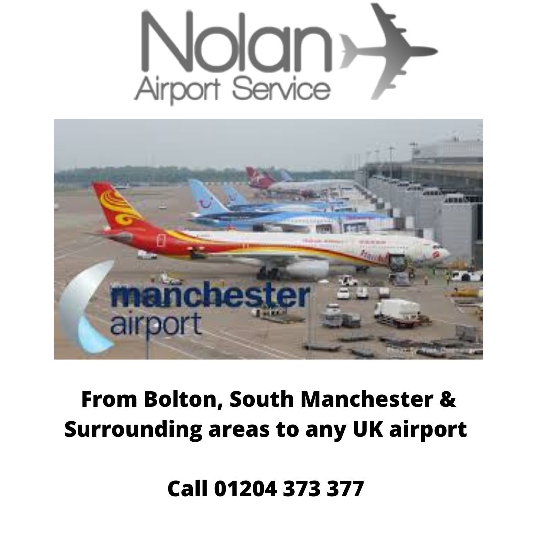 Transfers to any UK airport including:- Manchester Liverpool & Leeds & Bradford Book online 👇 nolanairportservice.co.uk/booking-form/ #transfers #transfer #airporttransfer #airport #airporttaxi #taxi #minibus #travel #holiday