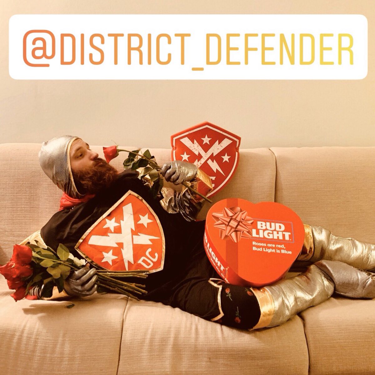 Follow The Defender on instagram