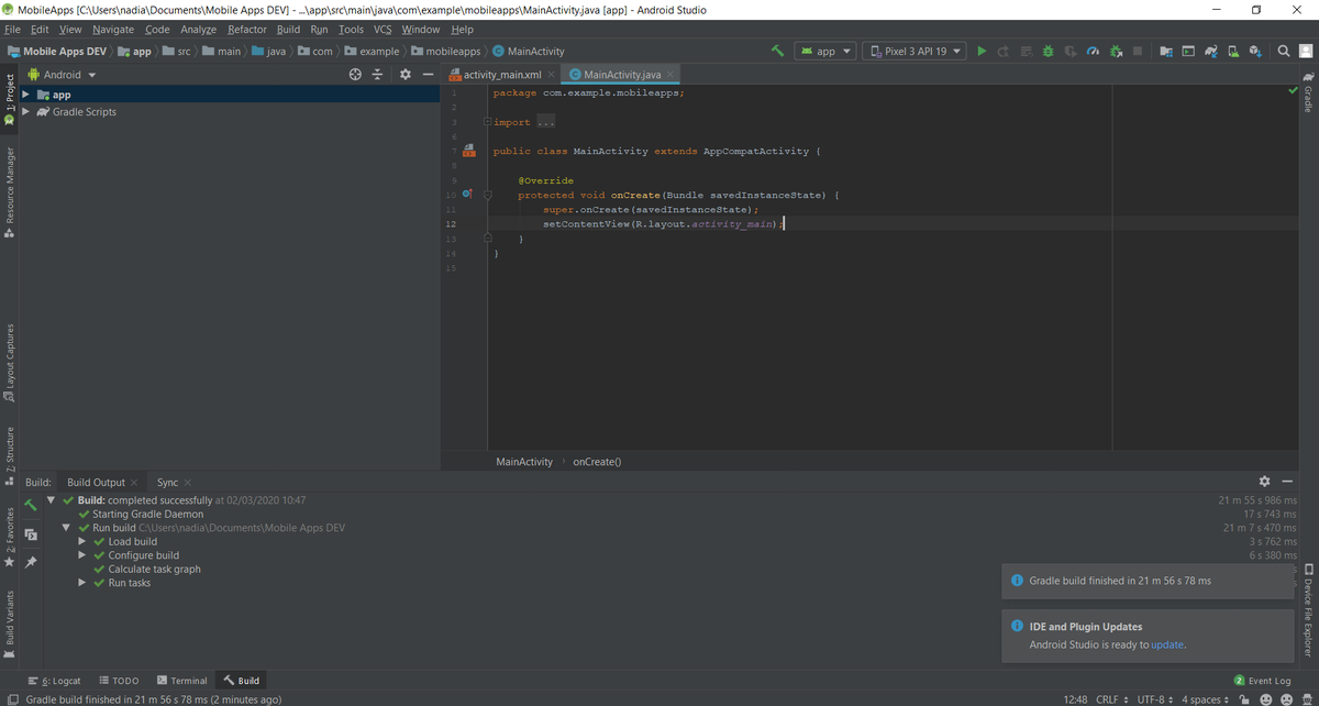 SquashedBanan's tweet photo. Today marks a new project! Today we are beginning mobile development in @androidstudio Can't wait to show you updates when they come out 💚  @HCICT_SteveH #appdevelopment #appdesign #appdeveloper #code #100DaysOfCode #jerseyci #jersey #androidstudio #softwaredevelopment #digital https://t.co/hJXe5tKO7R