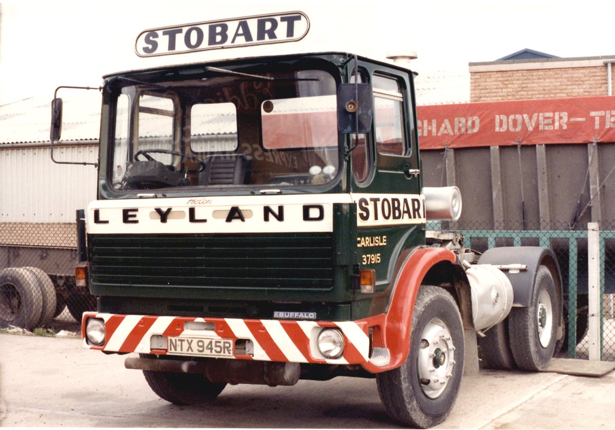 Welcome to this weeks #AlphabetMonday letter H. This 1970s Leyland tractor unit was named Helen. Registration NTX 945R. Photo by G Milne.