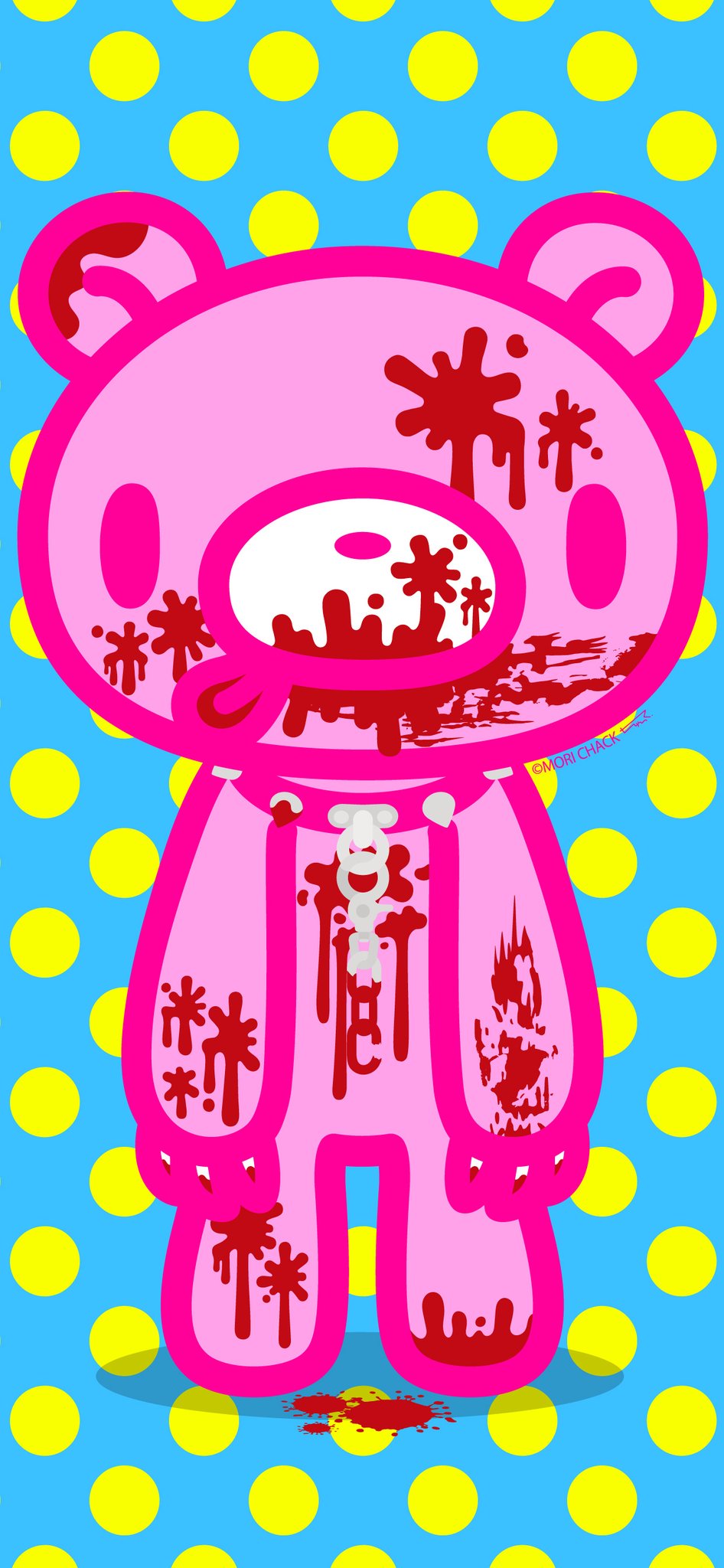 森チャック 0rtありがとうございます もう月曜日なので新規投稿しないとなのですが とりあえずこの水玉背景を Gloomybear グルーミー