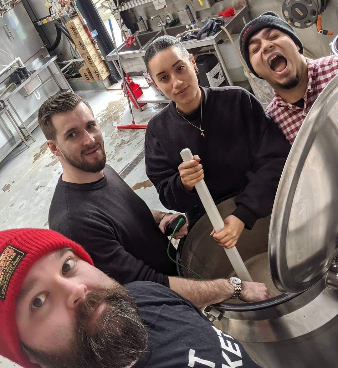 NatrlSelectBrew's tweet photo. No first day jitters here, the #NSBX team is hard at work in @StewartBrewing's Craft Beer Kitchen recipe testing! Keep an eye on our feed for a big reveal by the end of the month!
#CraftBeer #NaturalSelectionBrewing #TheAscentBegins #Edinburgh #Scotland https://t.co/92nLKTrsOE