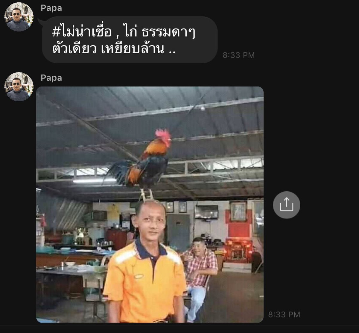 Psolemn's tweet photo. ทุกวัน พ่อส่งอะไรแบบนี้มาทุกวัน มันทำไมนักนะ 5555555555555555555555555555555555 https://t.co/CcajJk9erZ