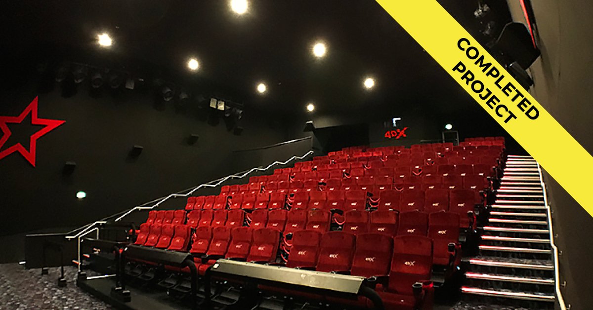 We were pleased to return to Cineworld in #Wembley to install the brand new #4DX viewing experience into one of the auditoriums. We also relocated the existing Starbucks which included refurbishments to the foyer area.

swindoninteriors.co.uk/project/cinewo…