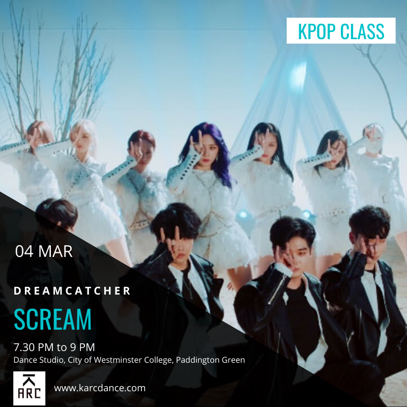 arcdancestudio's tweet image. Get ready to 'Scream' this Wednesday with Dreamcatcher's new song! Spaces for this class are still available, so it is not too late to book your spot yet karcdance.com
#dreamcatcher #kpopclass #kpopuk #kpoplondon