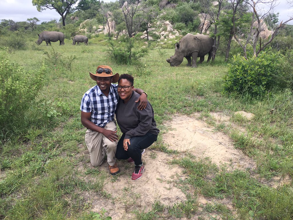 Yolisswa's tweet photo. Celebrating the big 3.0 at our outdoor office..xxx
#WhiteRhinoTracking
#BushmanSafaris
#SaveTheRhino
#VisitMatopos
#WeLoveRhino
๐ฆโค๏ธ๐ฆ https://t.co/E6Pf2DjnLC